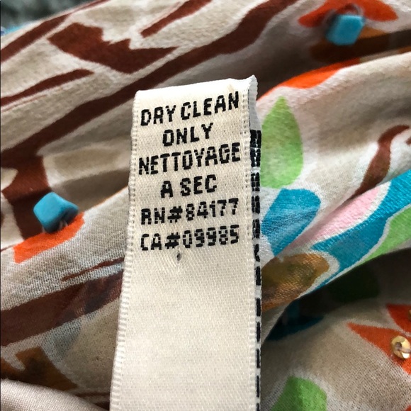 Diane Von Furstenberg Westina Silk Dress Size 6 - Picture 6 of 7